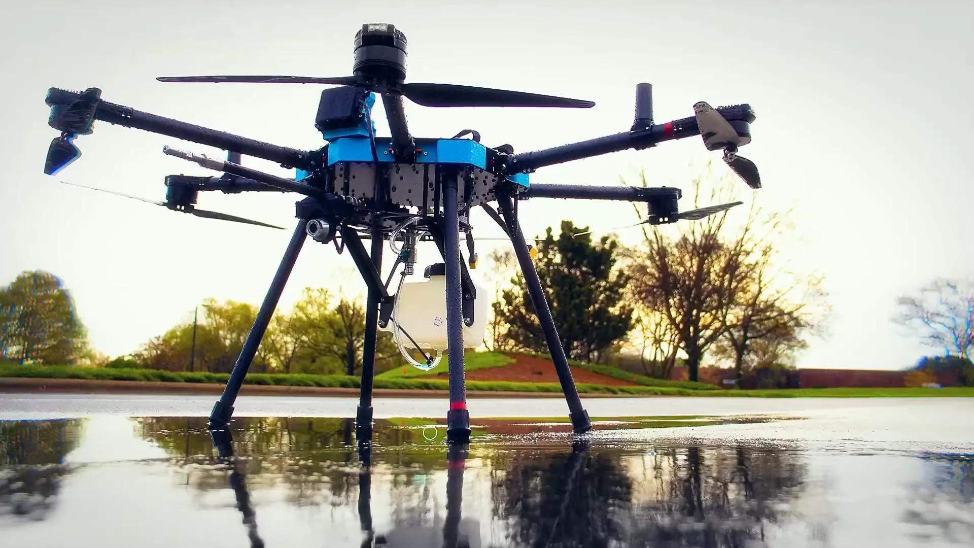 Lucid Bots Sherpa Cleaning Drone